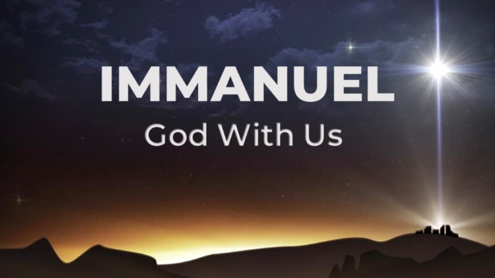 Immanuel - God With Us