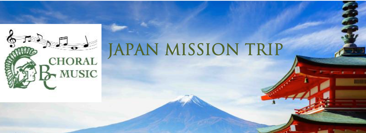 Five students to Japan Mission Trip in Summer 2019!