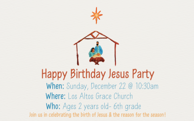 Happy Birthday Jesus Party!