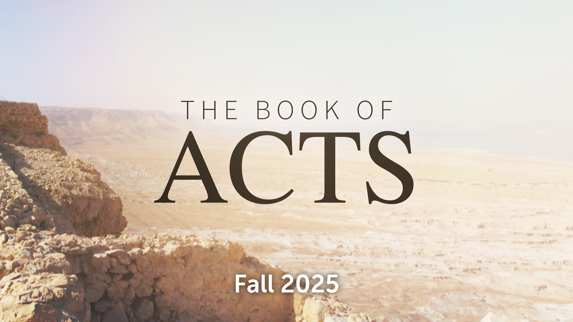 Acts 1 Peter Series