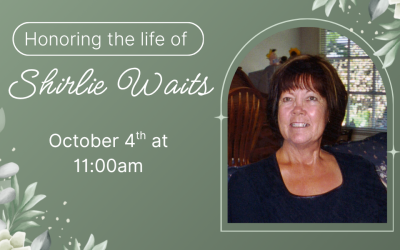 Celebration of Life – Shirlie Waits